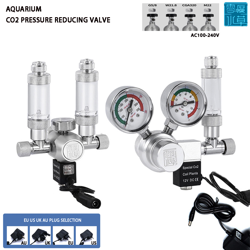 Planted Aquarium Co2 - Aquário regulador de co2 válvula solenóide