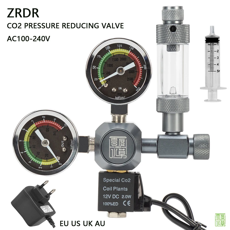Planted Aquarium Co2 - Regulador de CO2 para Aquário ZRDR