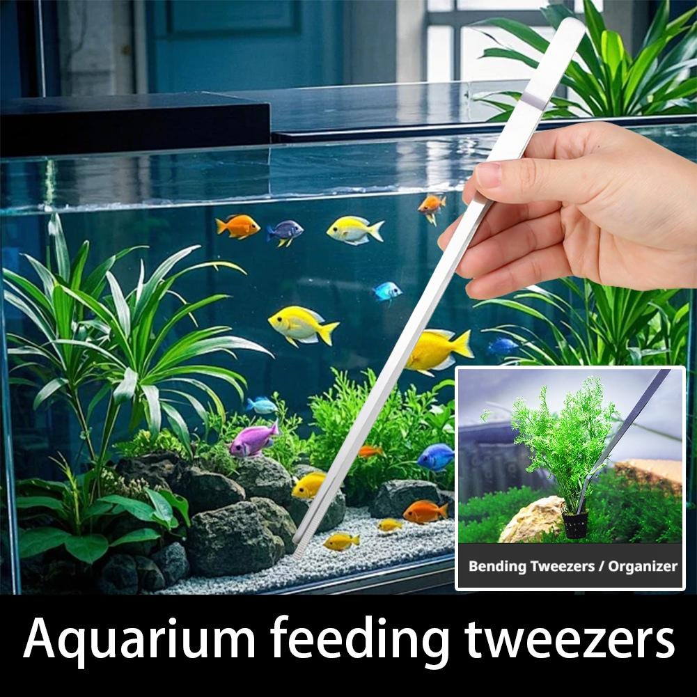 Planted Clip Tweezers - Pinça de Aço Inoxidável 27cm para