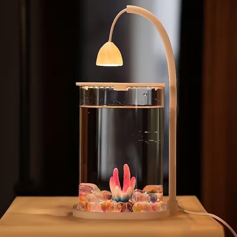 360 °   Aquário Panorâmico Tra - Planted Aquarium For Goldfish avaliação e preço