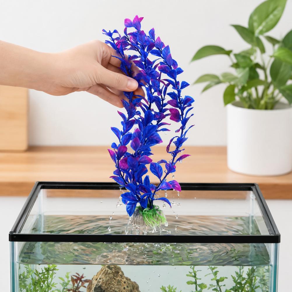 Plantas Aquáticas Artificiais  - Planted Aquarium For Goldfish avaliação e preço