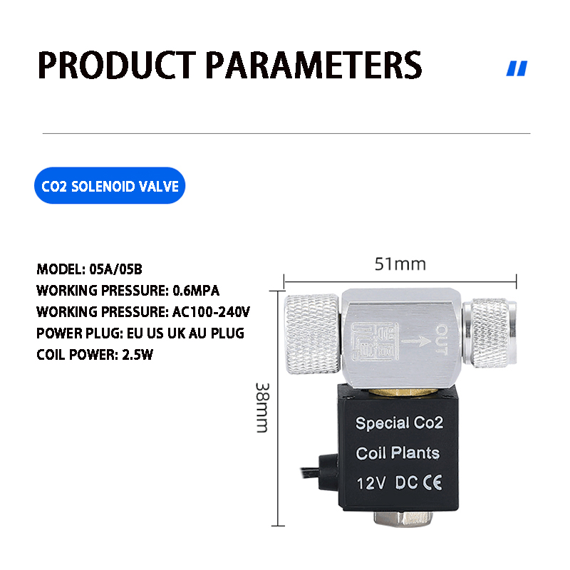 Zrdr aquário co2 válvula solen - Planted Aquarium Co2 avaliação e preço