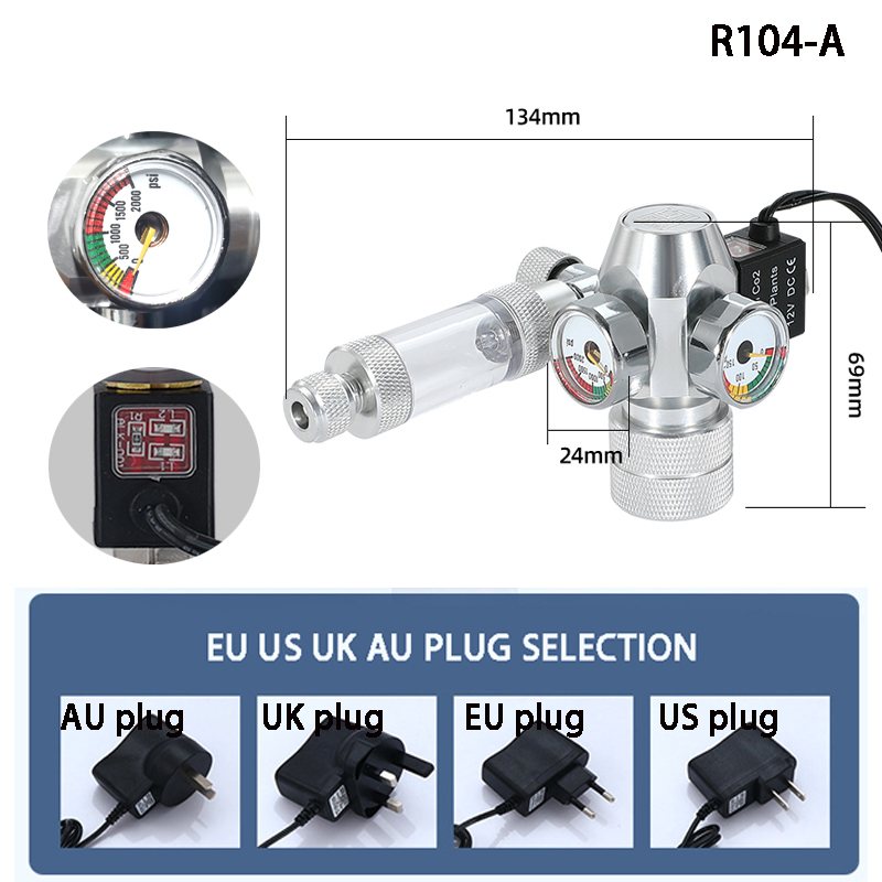 Novo regulador de co2 para aqu - Planted Aquarium Co2 avaliação e preço