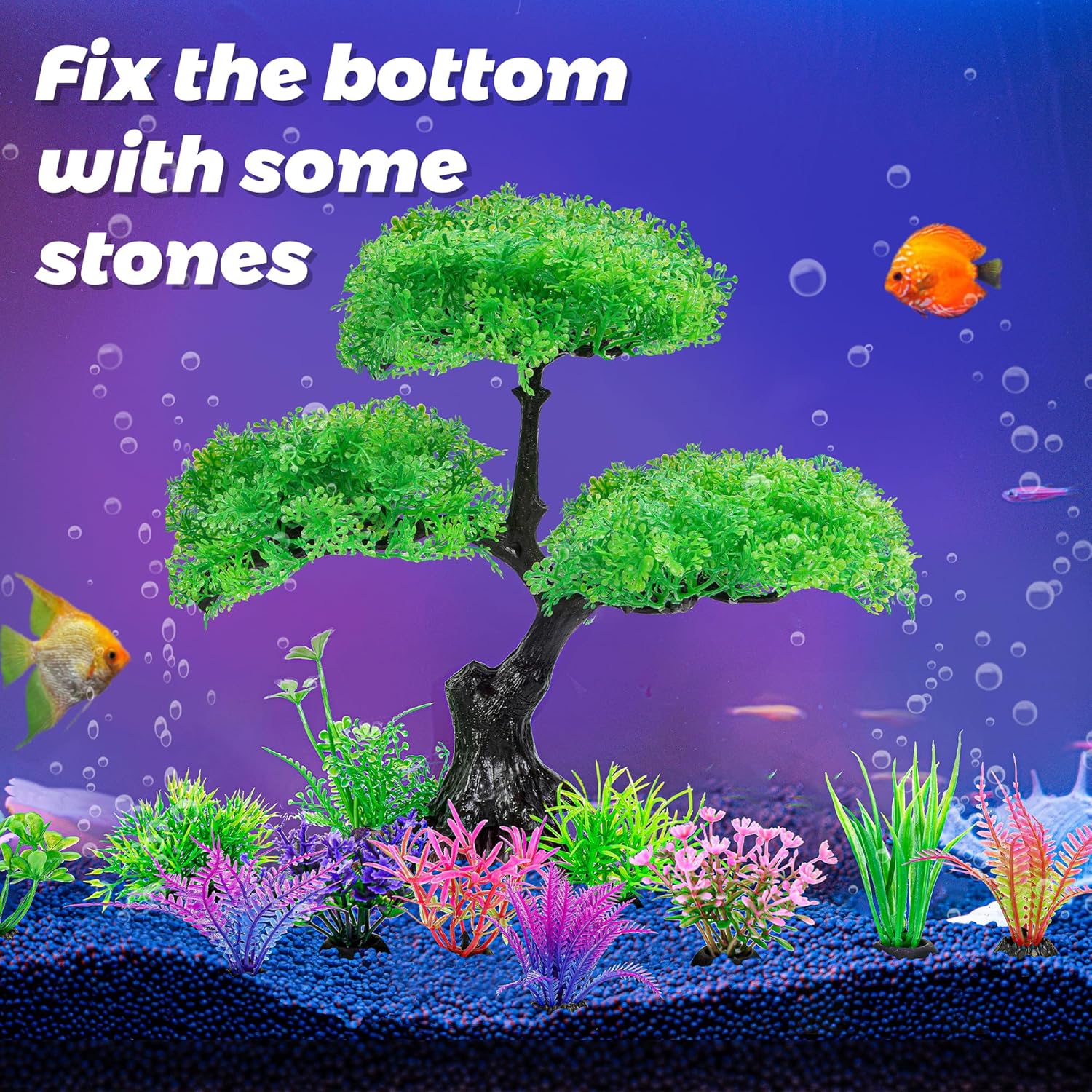 Conjunto de 11/10 Peças de Pla - Planted Aquarium For Goldfish avaliação e preço