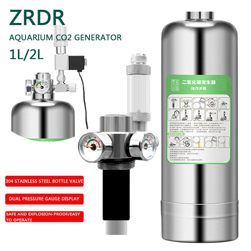 Zrdr gerador de co2 para aquár - Planted Aquarium Co2 avaliação e preço
