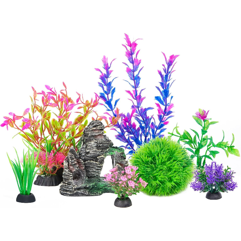 Plantas Artificiais para Aquár - Planted Aquarium For Goldfish avaliação e preço