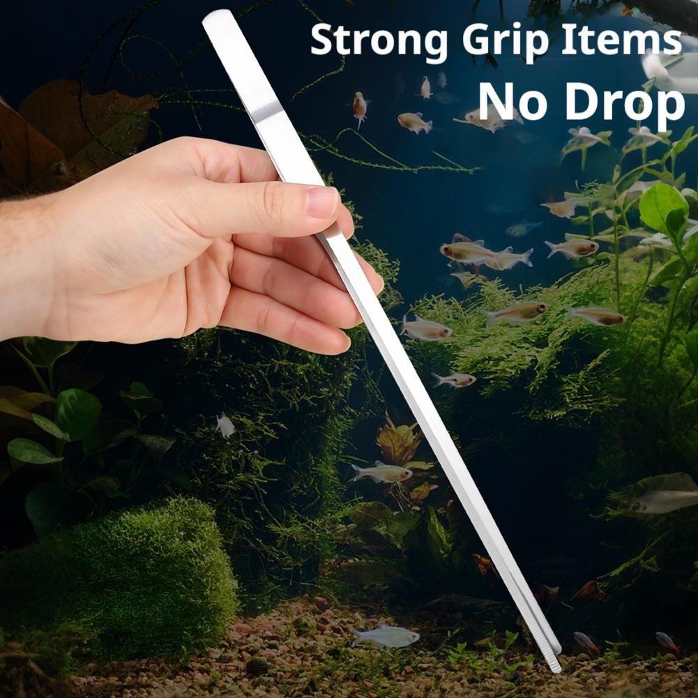 Pinça de Aço Inoxidável 27cm p - Planted Clip Tweezers avaliação e preço